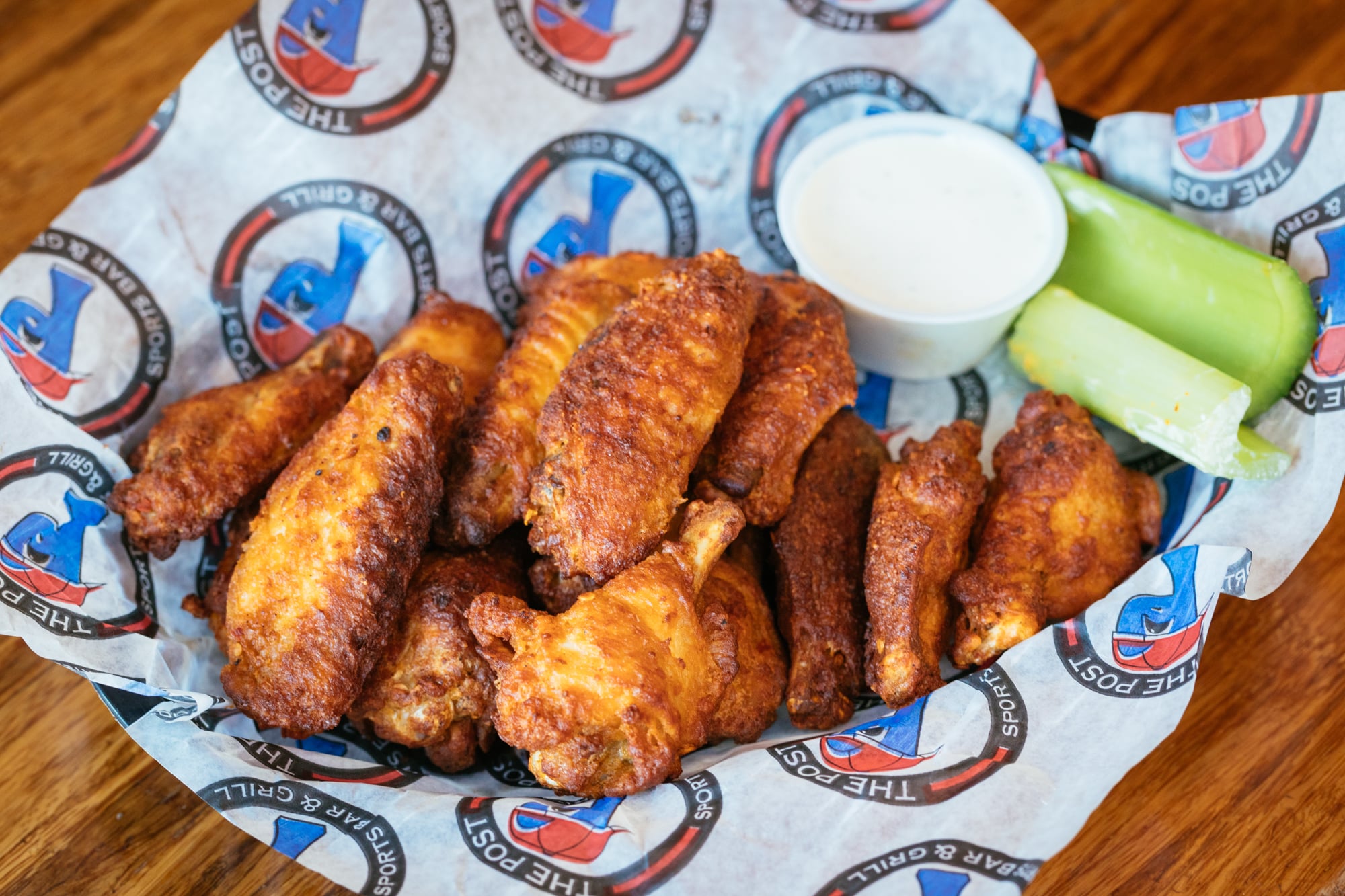 The Post signature wings with ranch